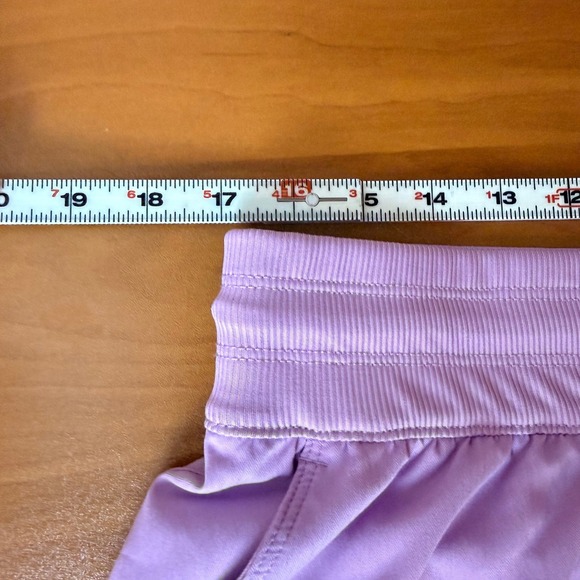 The North Face Purple Herringbone Active Shorts Womens XL Hiking Running - Picture 5 of 11